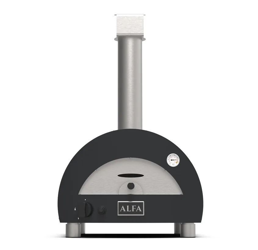 Pizza pec PORTABLE na plyn - ardesia grey + obal