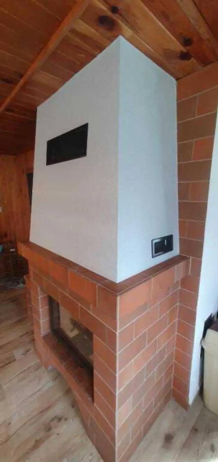 Moderný krb na mieru s krbovou vložkou